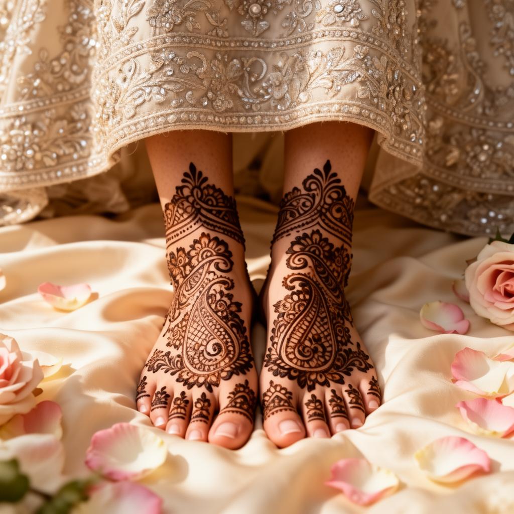 Bridal — feet